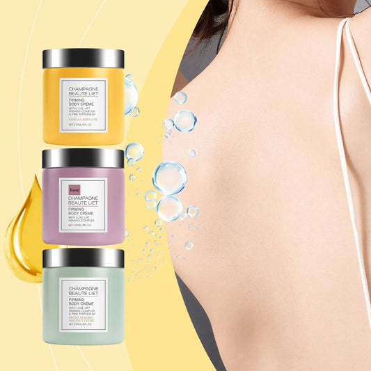 Creme corporal para, corpo todo , feminino e masculino Champagne Firming Body-Cream With Pepperslim Anti Wrinkle Skin Tightening Cream Daily Hydrating Body Lotion For Men And Women